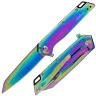 Нож Kershaw Misdirect Rainbow сталь 4Cr14MoV рукоять сталь (1365RBW)