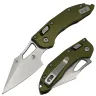 Нож Microtech M-Stitch Ram-Lok stonewash сталь M390MK рукоять OD Green Aluminium