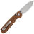 Нож Vosteed Raccoon CB satin сталь 14C28N рукоять Brown Micarta