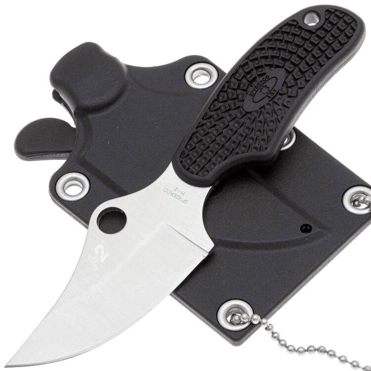 Нож Spyderco Shirley-Owens ARK сталь H-2 рукоять Black FRN (FB35PBK)