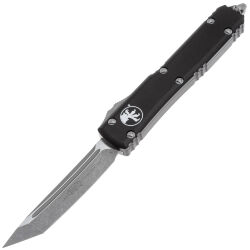 Нож Microtech Ultratech T/E Apocalyptic сталь M390 рукоять Black Aluminium (123-10AP)