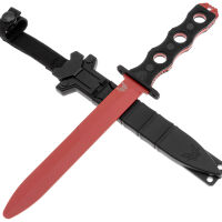 Нож Benchmade SOCP Trainer Red сталь 440C рукоять Black G10 (185T)