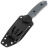 Нож Mr.Blade Hellcat Covert blackwash сталь AUS-8 рукоять Grey G10