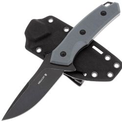 Нож Mr.Blade Hellcat Covert blackwash сталь AUS-8 рукоять Grey G10