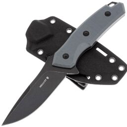 Нож Mr.Blade Hellcat Covert blackwash сталь AUS-8 рукоять Grey G10