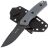 Нож Mr.Blade Hellcat Covert blackwash сталь AUS-8 рукоять Grey G10
