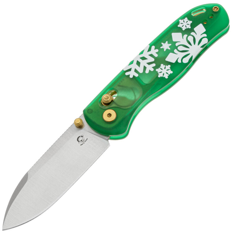 Нож Kizer Drop Bear Christmas collection сталь 154CM рукоять Polymer