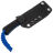 Нож CIVIVI Baby Banter Fixed blackwash сталь Nitro-V рукоять Black/Blue G10 (C23045-1)