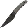 Нож Kizer Momo black сталь Nitro-V рукоять Black G10/Micarta