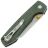 Нож Vosteed Raccoon Bowie TLL stonewash сталь 14C28N рукоять Green Micarta