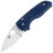 Нож Spyderco Lil' Native Compression Lock сталь CPM-SPY27 рукоять Cobalt Blue G10 (C230GPCBL)