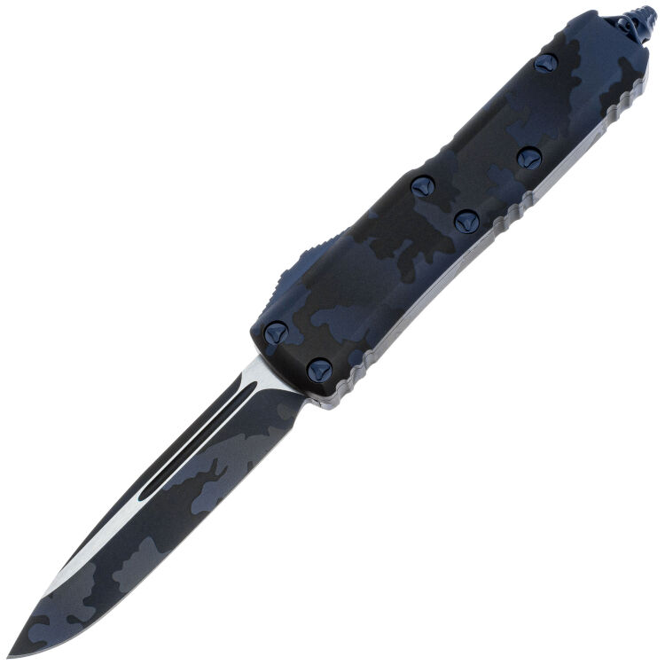 Нож Microtech UTX-85 S/E navy camo Signature сталь M390 рукоять Navy Camo Aluminum (231-1NACS)