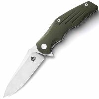 Нож QSP Pangolin сталь D2 рукоять Green G10