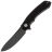 Нож Petrified Fish WaterSpout blackwash сталь 14C28N рукоять Black G10