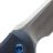 Нож WE Knife 702XI satin сталь M390 рукоять Blue Titanium/Shredded CF (WE07B-1)