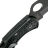 Нож Spyderco Salt 2 Black сталь H-1 рукоять Black FRN (С88PBBK2)