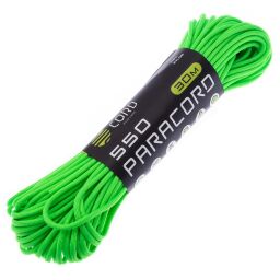 Паракорд CORD 550 Neon Green 30м