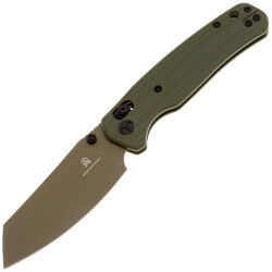Нож Bestechman Cicada's Wing gold сталь 10Cr15MoV рукоять OD Green G10 (BMK06C)