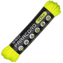 Паракорд CORD 550 Neon Yellow 10м