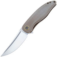 Нож Petrified Fish Simum satin сталь K110 рукоять Khaki Micarta