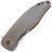 Нож Petrified Fish Simum satin сталь K110 рукоять Khaki Micarta