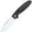 Нож Petrified Fish Terra satin сталь D2 рукоять Black G10