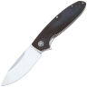 Нож Petrified Fish Terra satin сталь D2 рукоять Black G10