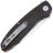 Нож Petrified Fish Terra satin сталь D2 рукоять Black G10