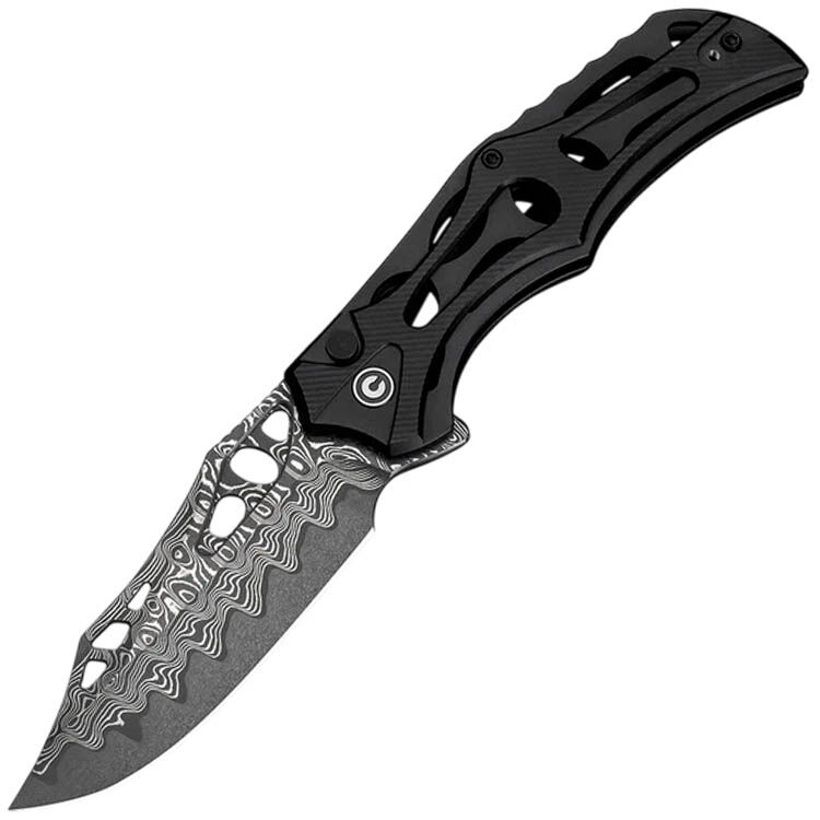 Нож CIVIVI Biophase сталь Damascus рукоять Black Aluminum (C23083-DS1)