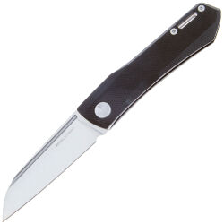 Нож Real Steel Solis satin сталь D2 рукоять Black G10 (7064SB)