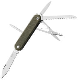 Нож MKM Malga 5 сталь MagnaCut рукоять Green Canvas Micarta (MP05MAG-GC)