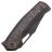 Нож WE Knife Nefaris blackwash сталь CPM-20CV рукоять Black Ti/Copper Foil CF (WE22040F-1)