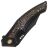 Нож WE Knife Orpheus blackwash сталь 20CV рукоять Black Ti/Copper Foil CF (WE23009-3)