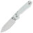 Нож Vosteed Raccoon satin сталь 14C28N рукоять White G10