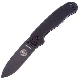 Нож ESEE Avispa Black сталь D2 рукоять Black GFN (BRK1302B)