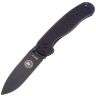 Нож ESEE Avispa black сталь D2 рукоять Black GFN (BRK1302B)