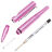 Ручка тактическая Schrade Survival Tactical Pen Pink Aluminum (SCPEN6P)