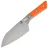 Нож кухонный Microtech 6" Santoku сталь M390MK рукоять Ti/Ember Orange G10 (3200B-10EM)