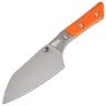 Нож кухонный Microtech 6" Santoku сталь M390MK рукоять Ti/Ember Orange G10 (3200B-10EM)