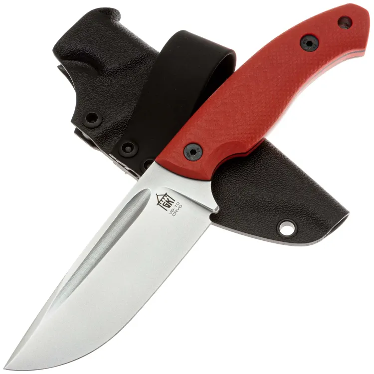 Нож Град Горький Райбек 1 сталь VG-10 рукоять Red G10