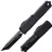 Нож Microtech UTX-85 Gen IV T/E black сталь M390MK рукоять Black Aluminum (12334-1T)