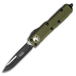 Нож Microtech UTX-85 S/E DLC/Satin сталь M390 рукоять OD Aluminium (231-1OD)