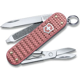 Нож-брелок Victorinox Classic Precious Alox Gentle Rose 58мм (0.6221.405G)