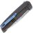 Нож WE Knife Speedster сталь Heimskringla Damasteel рукоять Black Titanium (WE21021B-DS1)