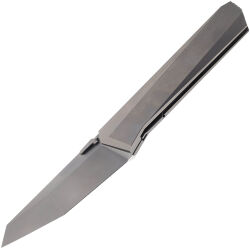 Нож Rike Knife Cybertrix C сталь M390 рукоять Gray Titanium