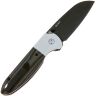 Нож Kizer Deviant Black сталь M390 рукоять Black Micarta/White G10