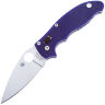 Нож Spyderco Manix 2 сталь S110V рукоять Dark Blue G10 (C101GPDBL2)