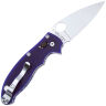 Нож Spyderco Manix 2 сталь 110V рукоять Dark Blue G10 (C101GPDBL2)