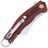 Нож Artisan Cutlery Corsair сталь D2 рукоять Black/Red G10