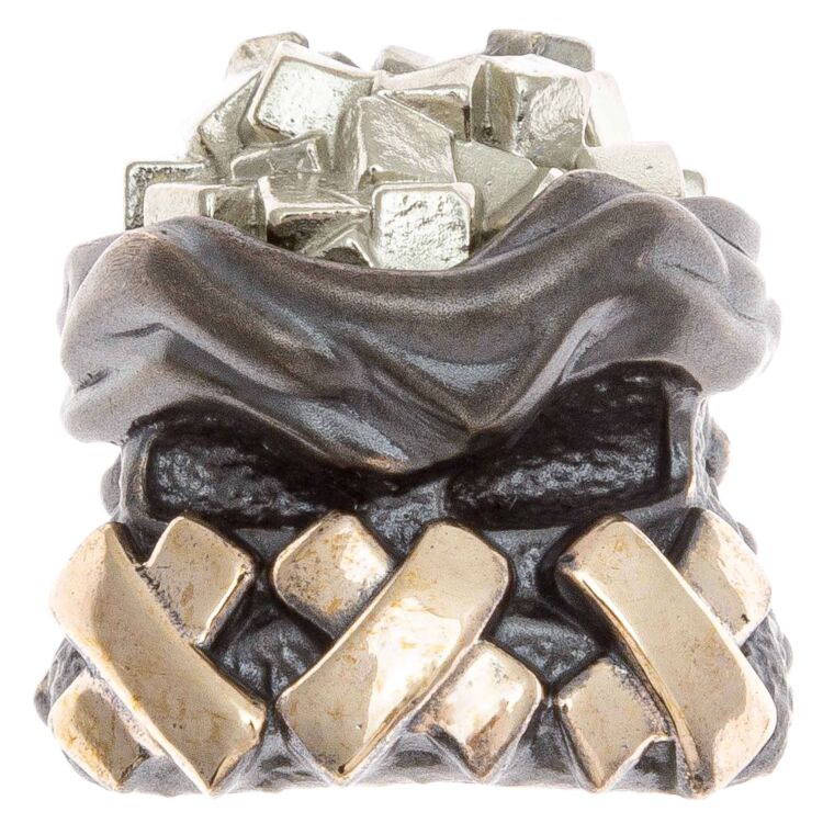 Бусина темлячная AV Beads Рафинад